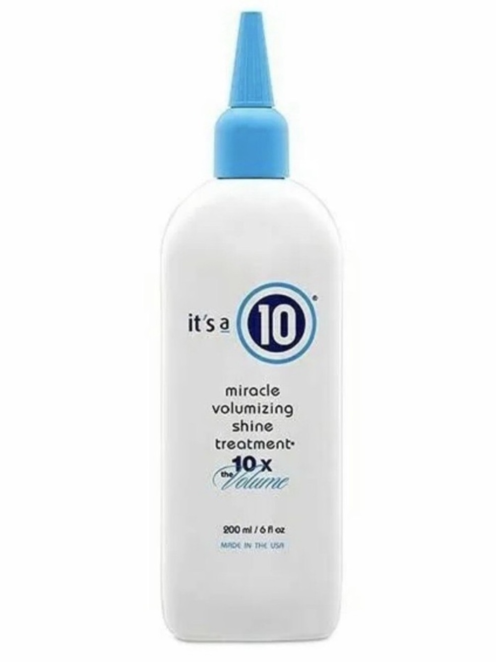 It’s a 10 Miracle Volumizing shine treatment